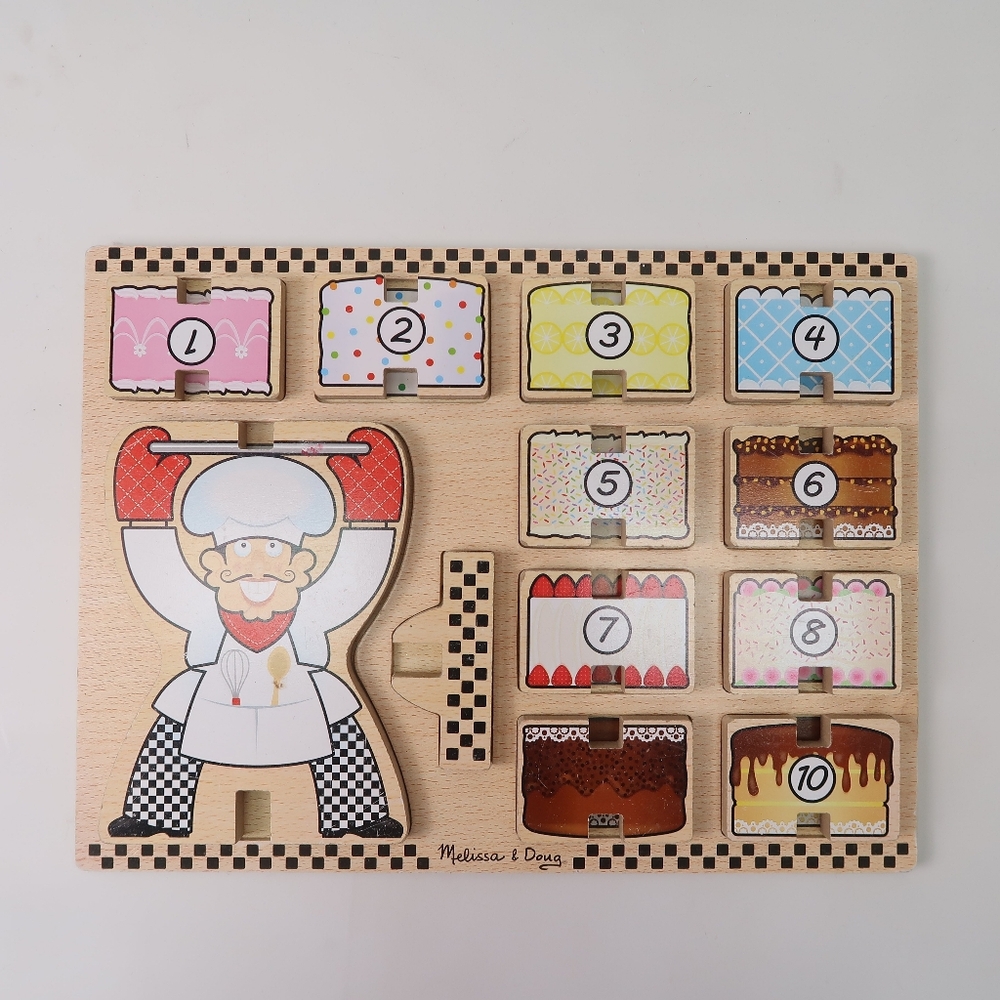 Melissa & Doug Stacking Cake Puzzle